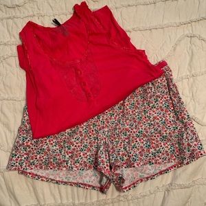 Two piece pajama set